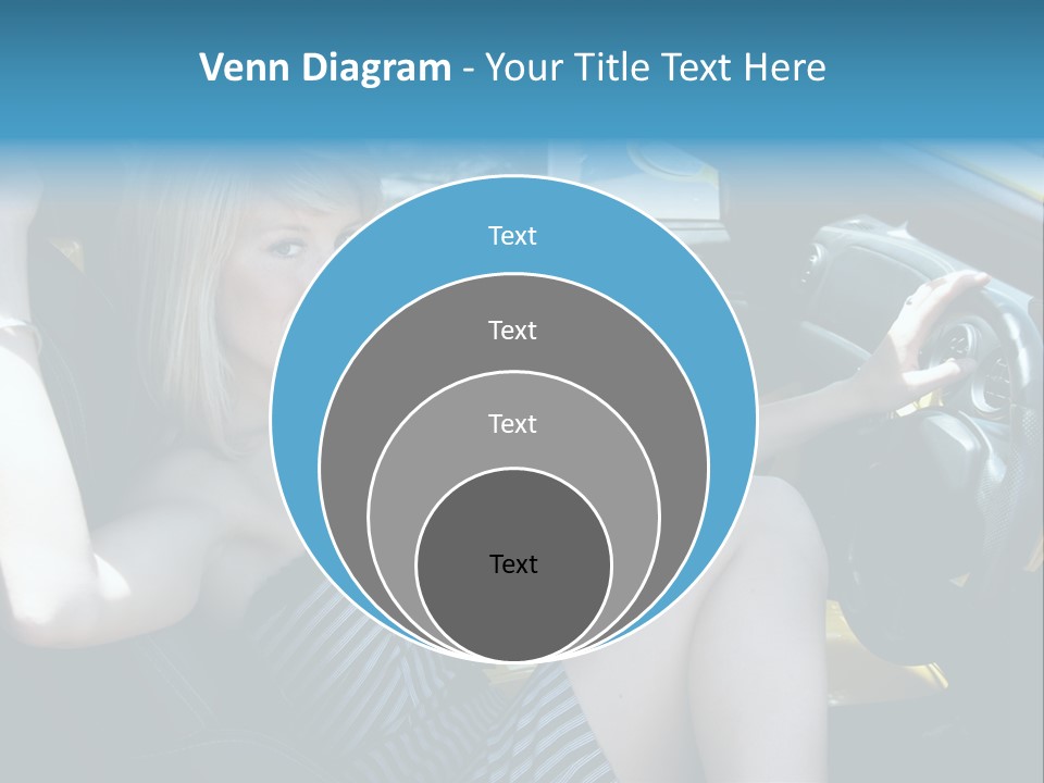 Woman Lady Interior PowerPoint Template