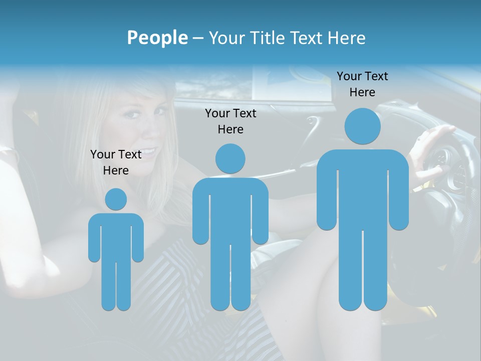 Woman Lady Interior PowerPoint Template