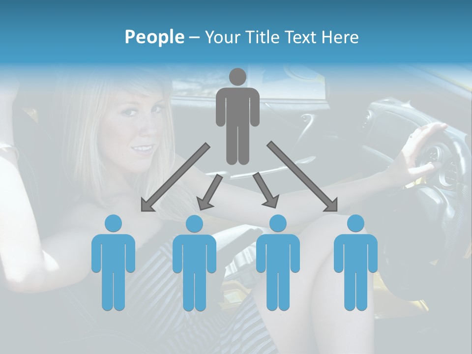 Woman Lady Interior PowerPoint Template