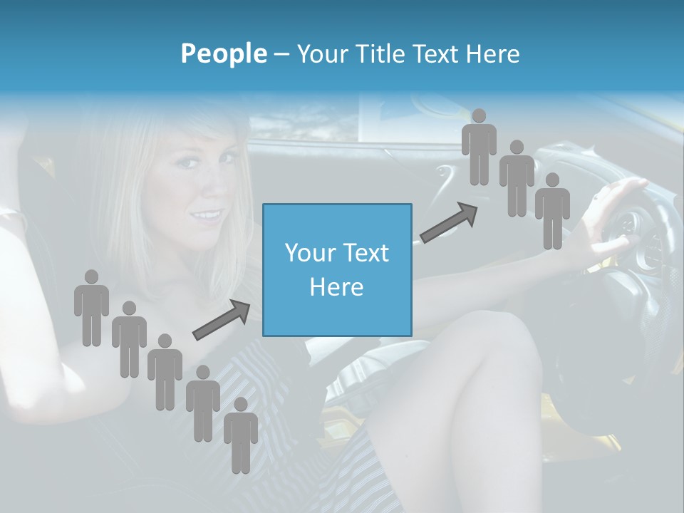 Woman Lady Interior PowerPoint Template