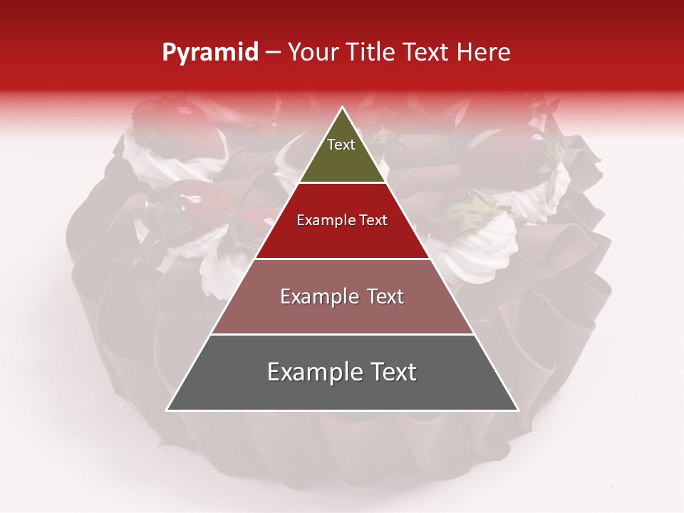 White Macro Icing PowerPoint Template