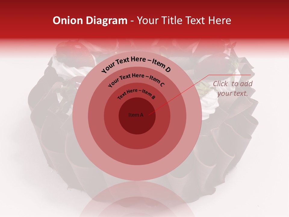 White Macro Icing PowerPoint Template