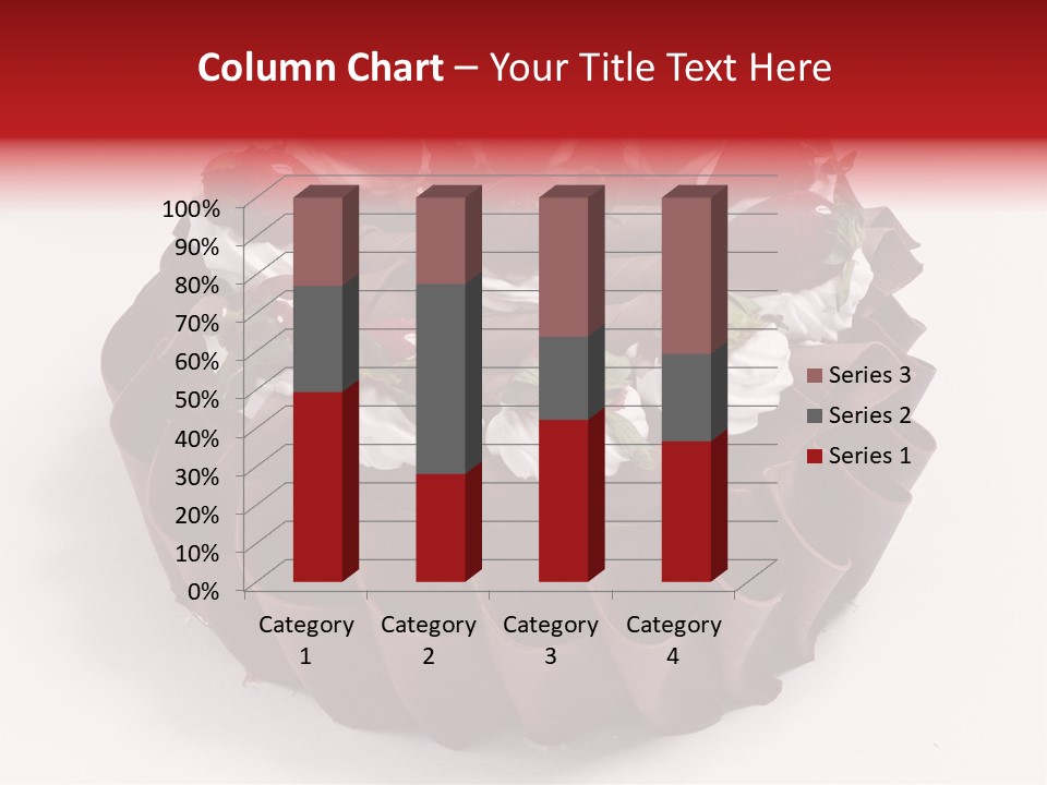 White Macro Icing PowerPoint Template