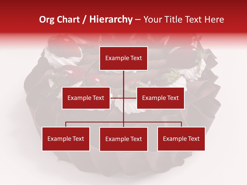 White Macro Icing PowerPoint Template