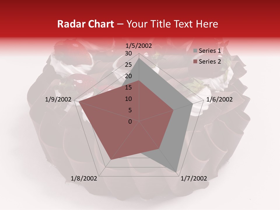 White Macro Icing PowerPoint Template