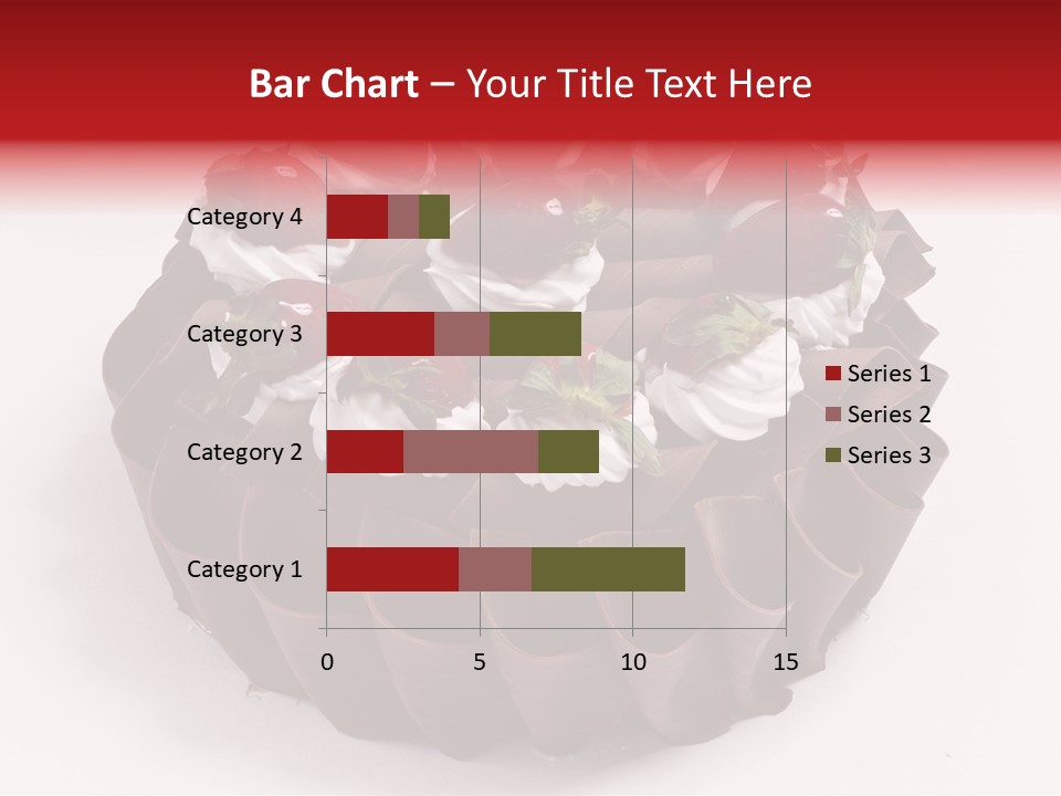 White Macro Icing PowerPoint Template