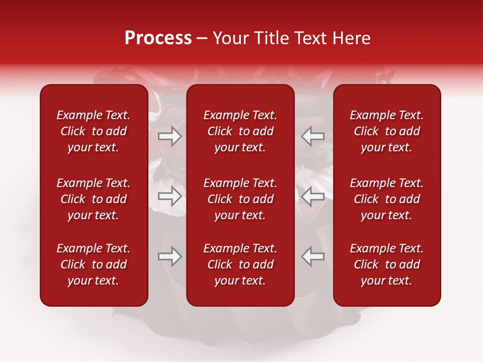 White Macro Icing PowerPoint Template