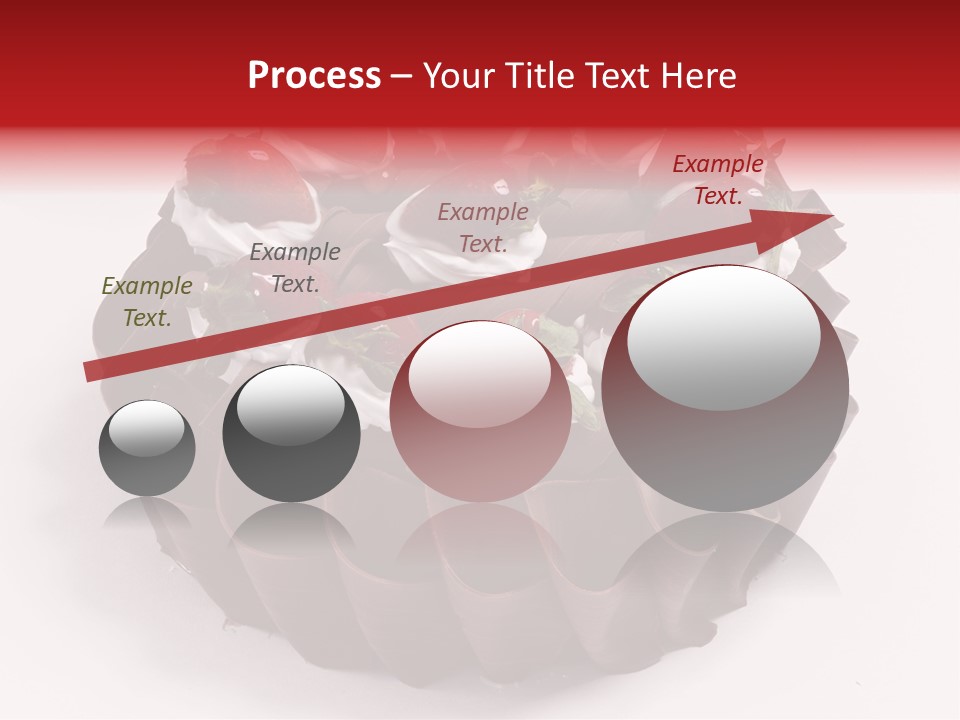 White Macro Icing PowerPoint Template