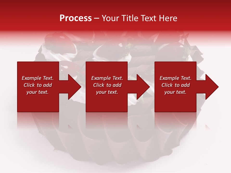 White Macro Icing PowerPoint Template