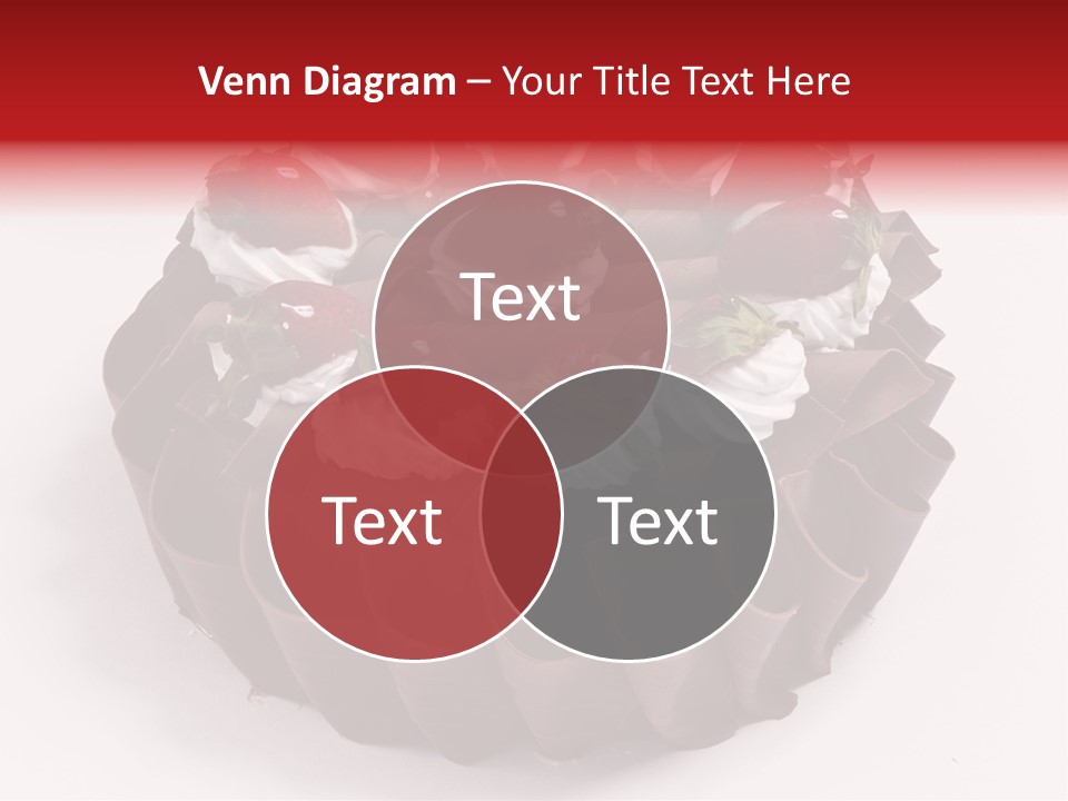 White Macro Icing PowerPoint Template