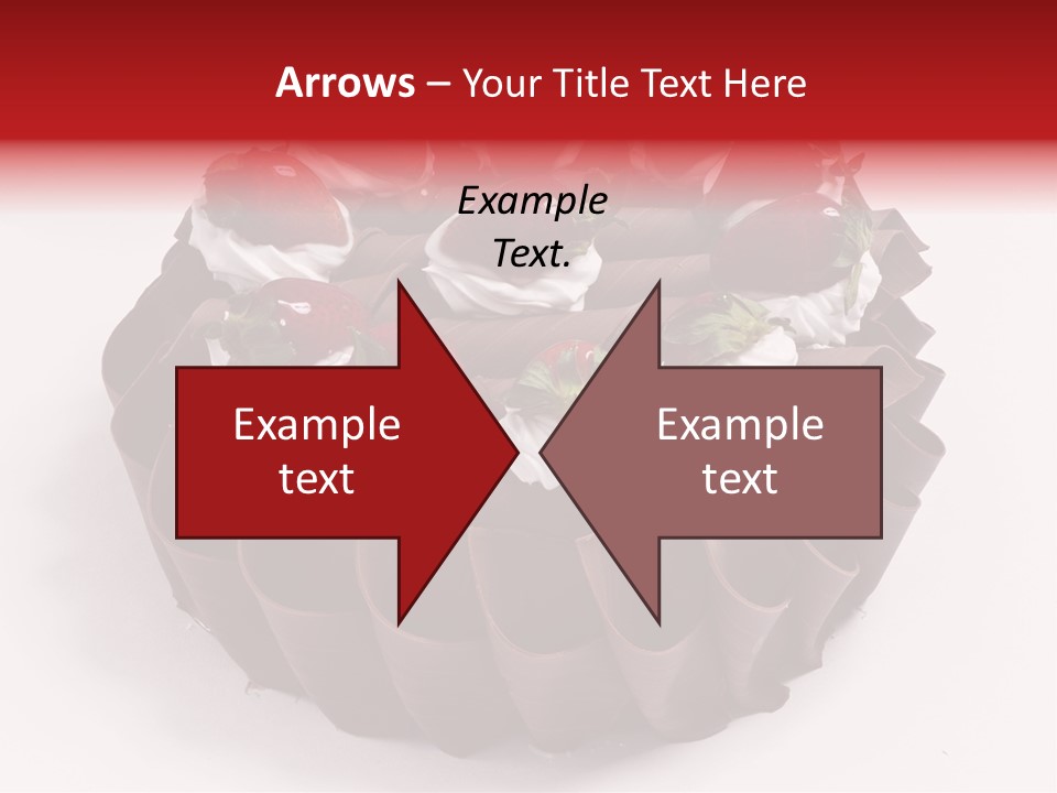 White Macro Icing PowerPoint Template