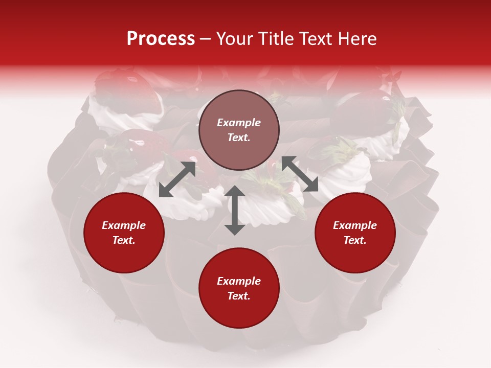 White Macro Icing PowerPoint Template