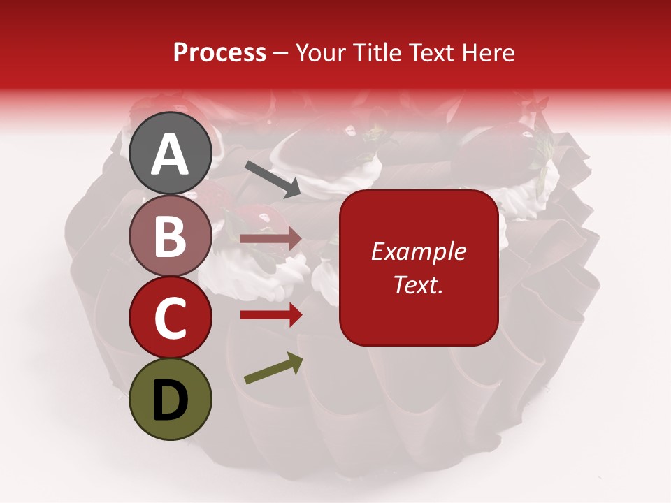 White Macro Icing PowerPoint Template