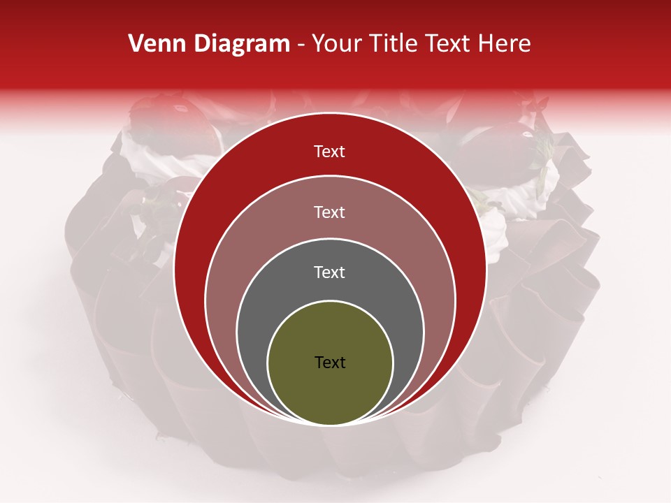 White Macro Icing PowerPoint Template