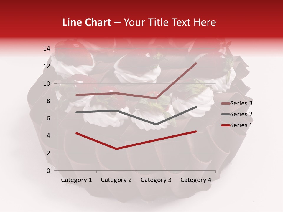 White Macro Icing PowerPoint Template