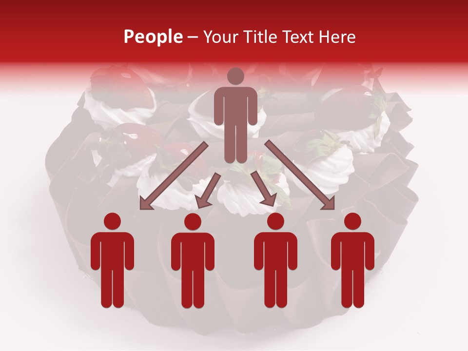 White Macro Icing PowerPoint Template