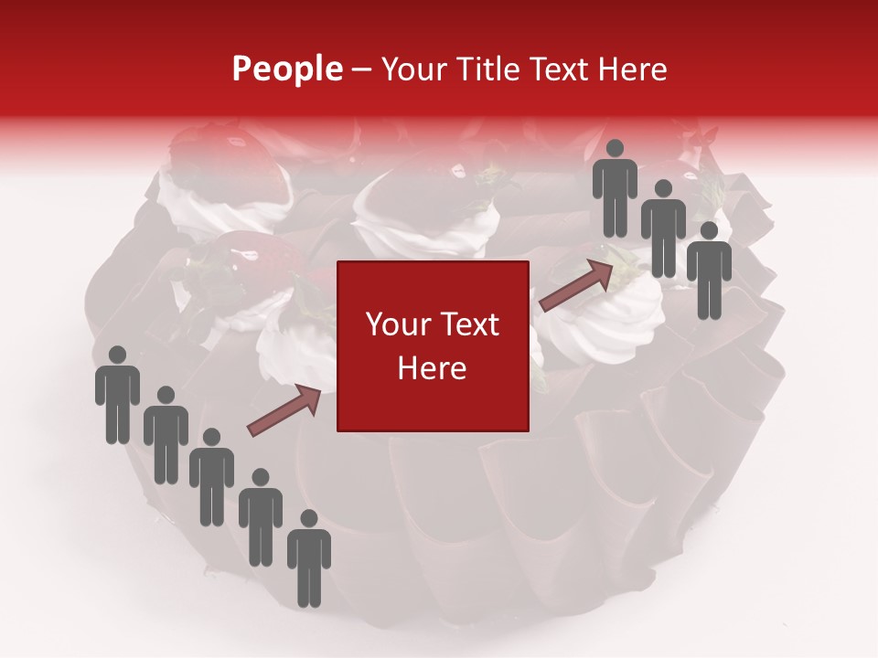 White Macro Icing PowerPoint Template