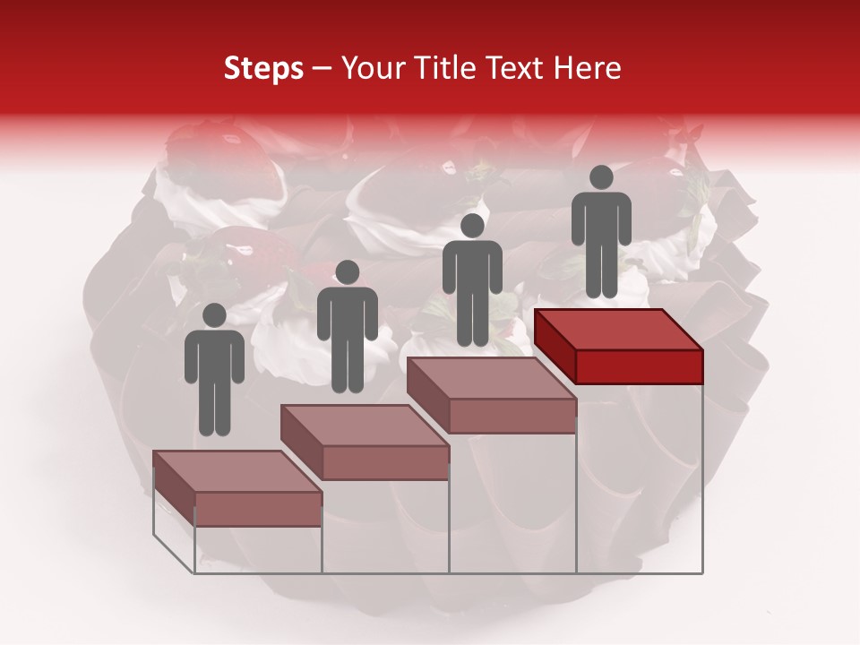 White Macro Icing PowerPoint Template