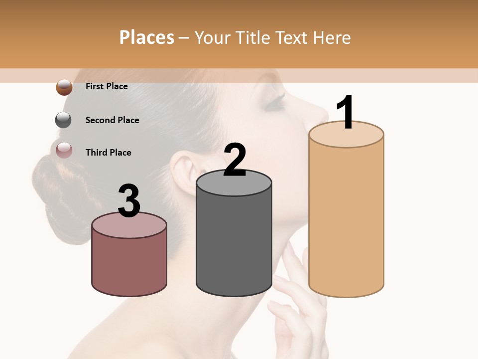 Fresh Touch White PowerPoint Template