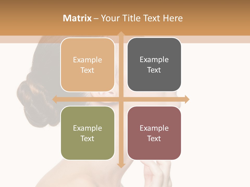 Fresh Touch White PowerPoint Template