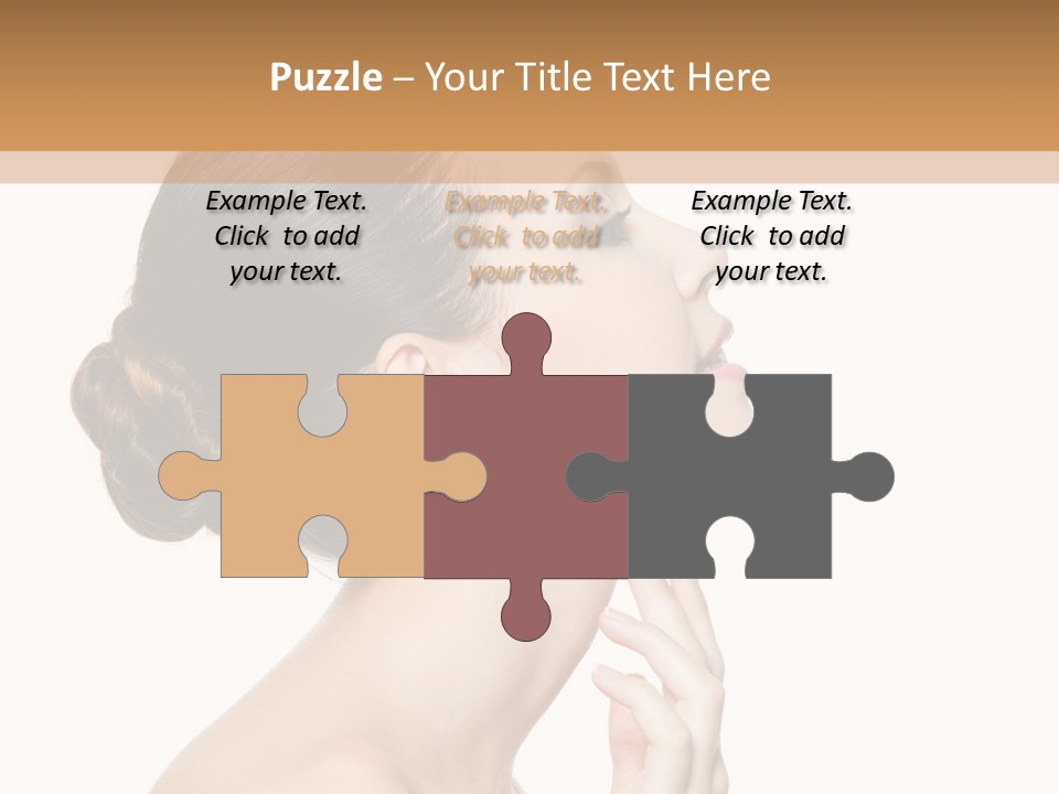 Fresh Touch White PowerPoint Template