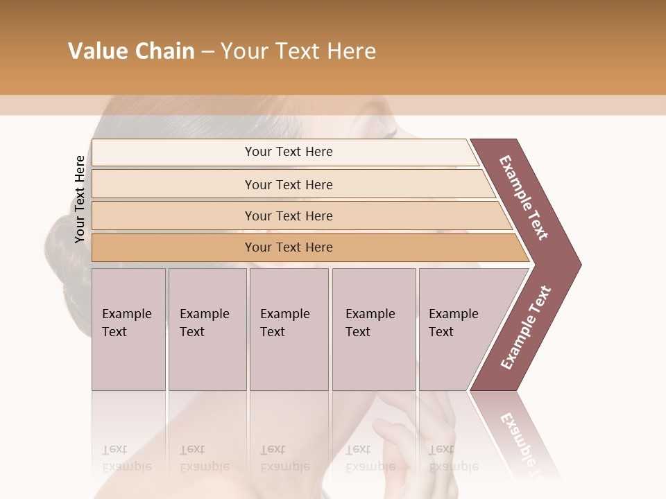 Fresh Touch White PowerPoint Template