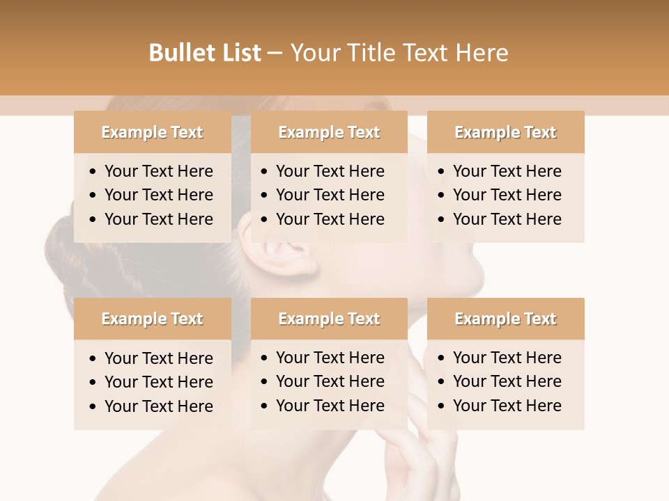 Fresh Touch White PowerPoint Template