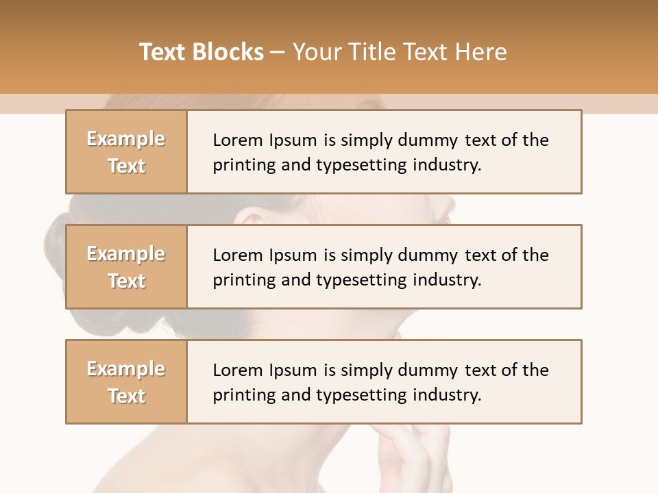 Fresh Touch White PowerPoint Template