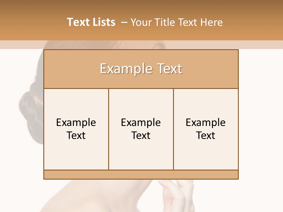 Fresh Touch White PowerPoint Template