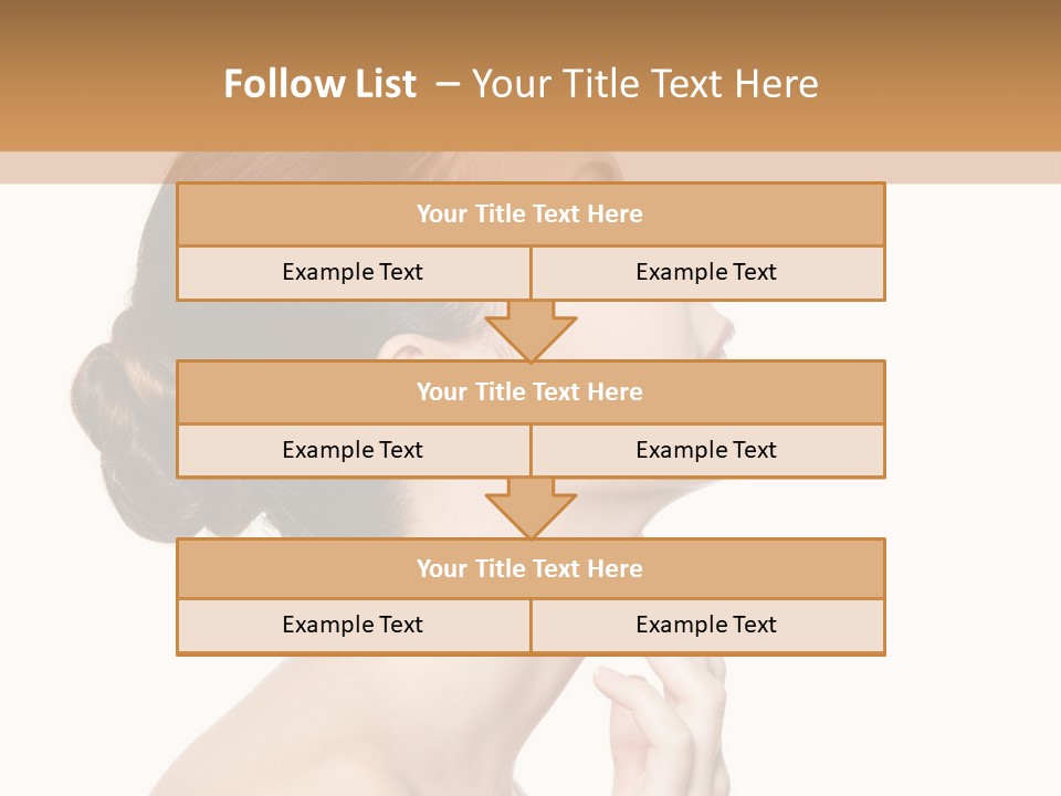 Fresh Touch White PowerPoint Template