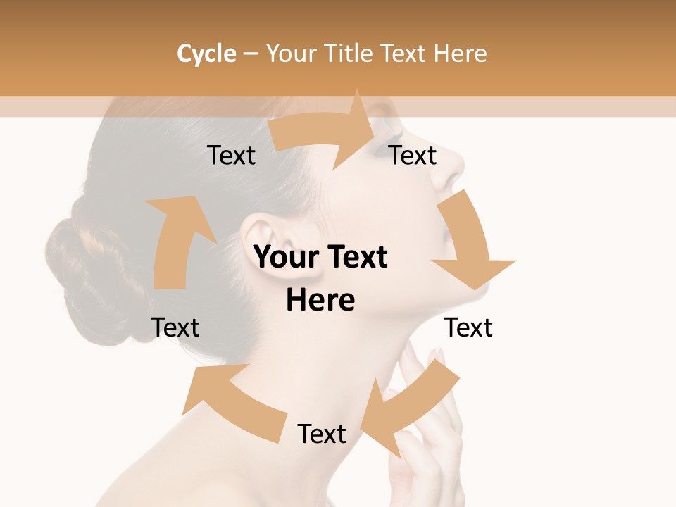 Fresh Touch White PowerPoint Template