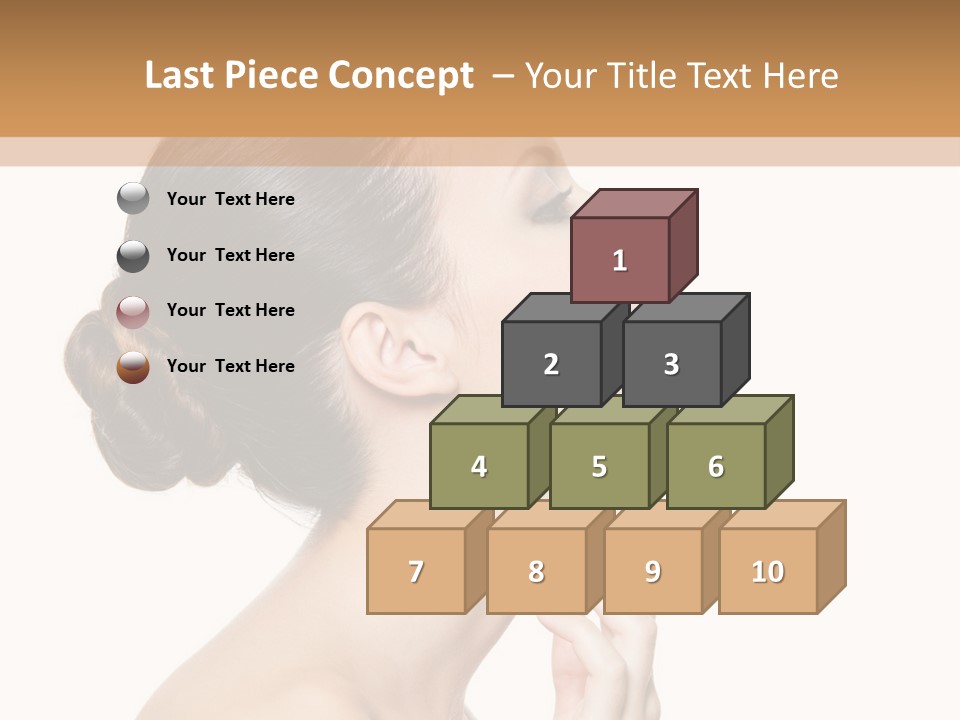 Fresh Touch White PowerPoint Template