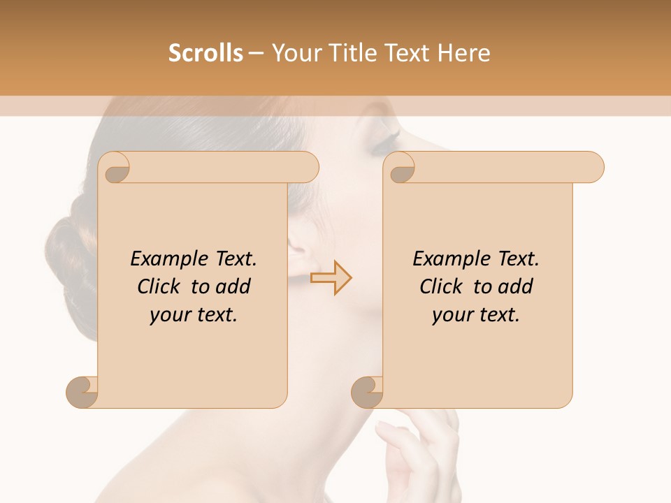 Fresh Touch White PowerPoint Template