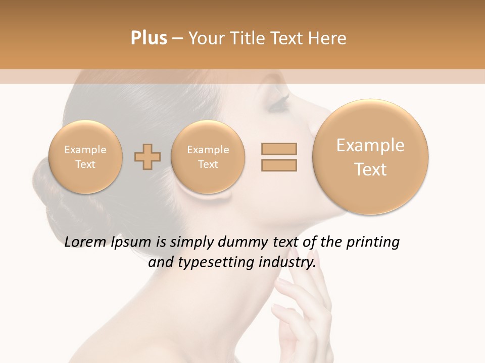 Fresh Touch White PowerPoint Template