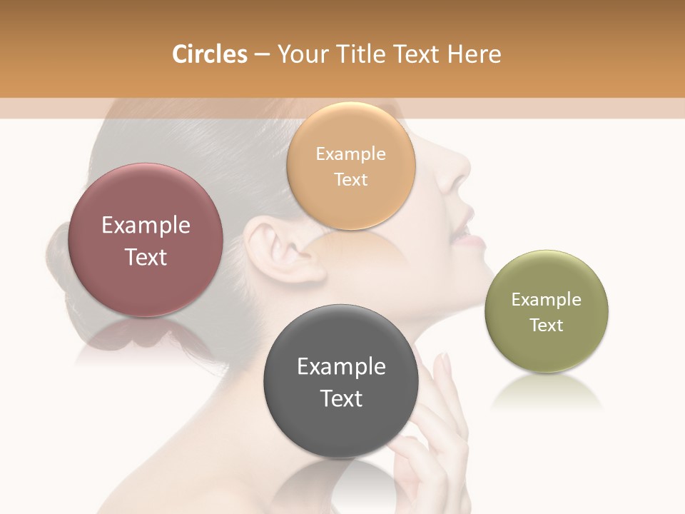 Fresh Touch White PowerPoint Template