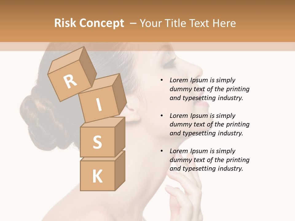 Fresh Touch White PowerPoint Template