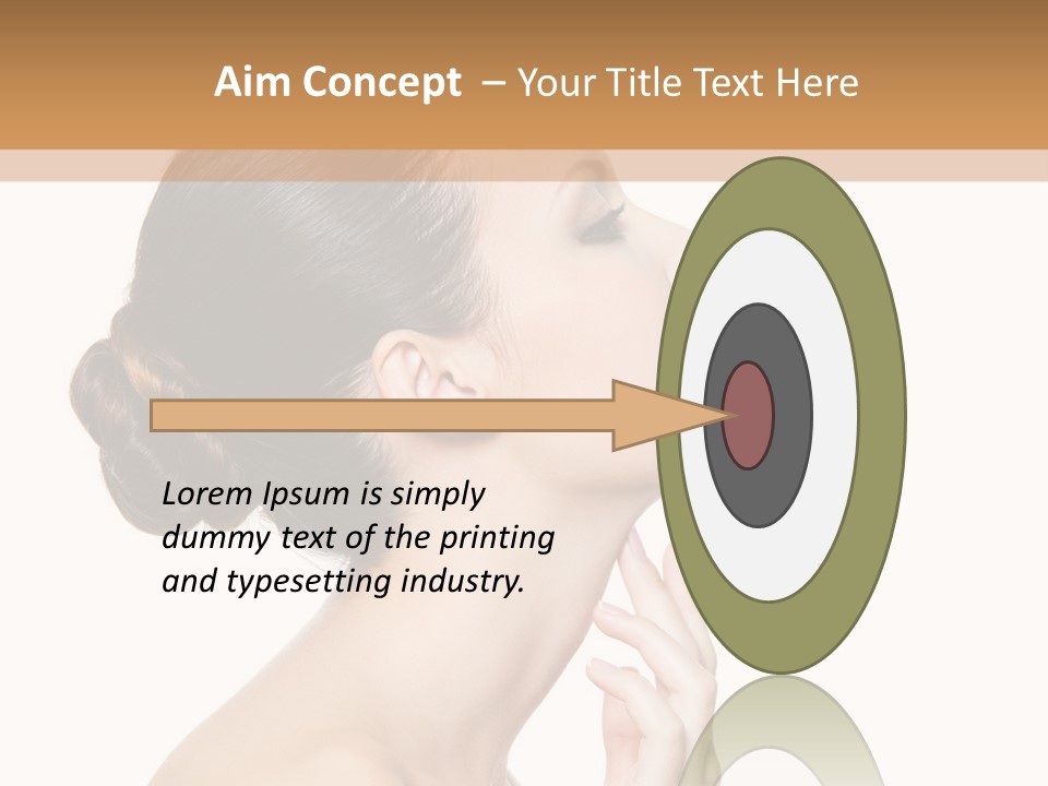 Fresh Touch White PowerPoint Template