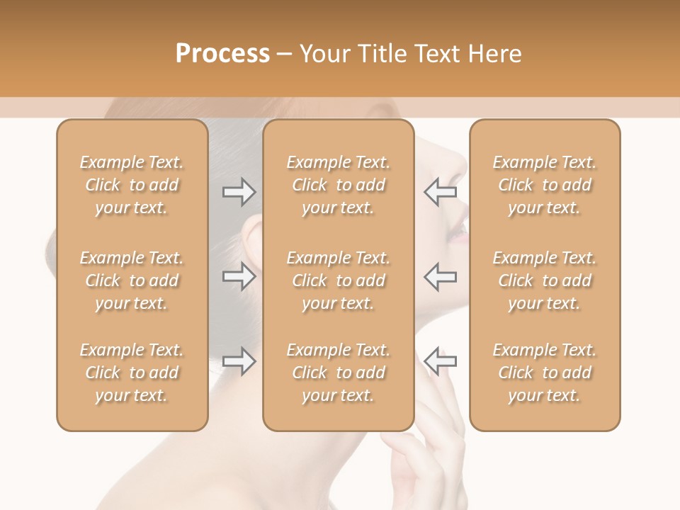 Fresh Touch White PowerPoint Template