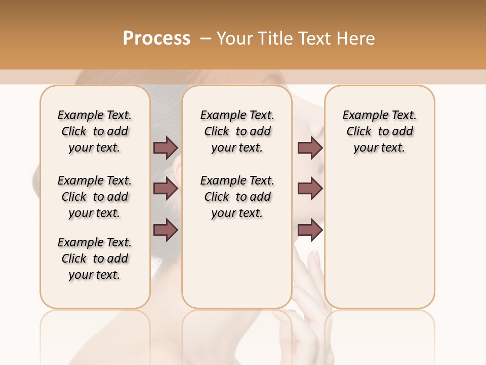 Fresh Touch White PowerPoint Template