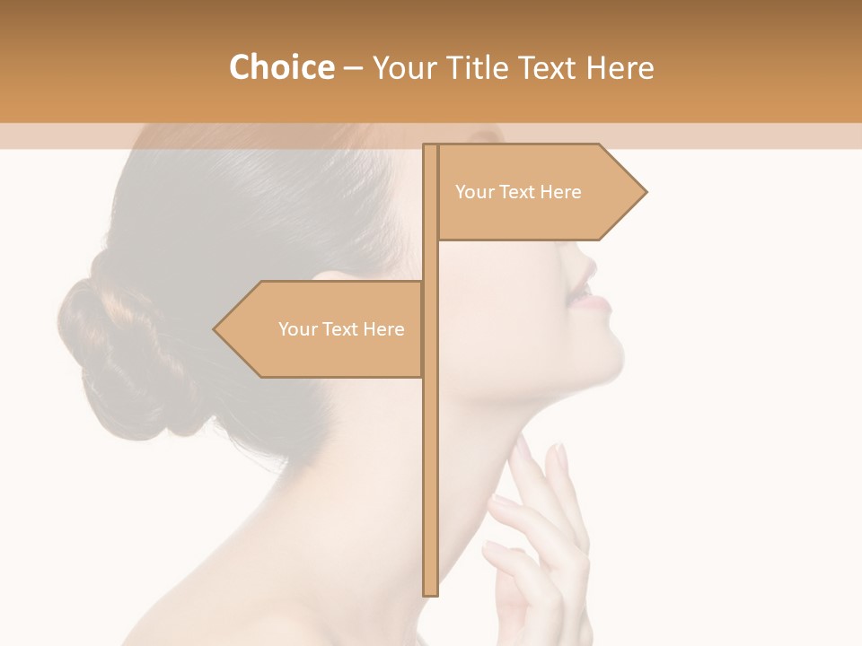 Fresh Touch White PowerPoint Template