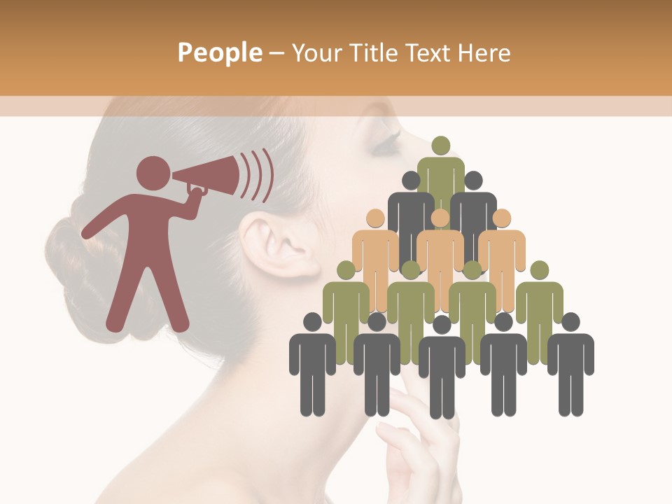 Fresh Touch White PowerPoint Template