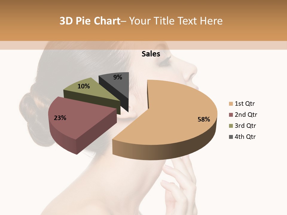Fresh Touch White PowerPoint Template