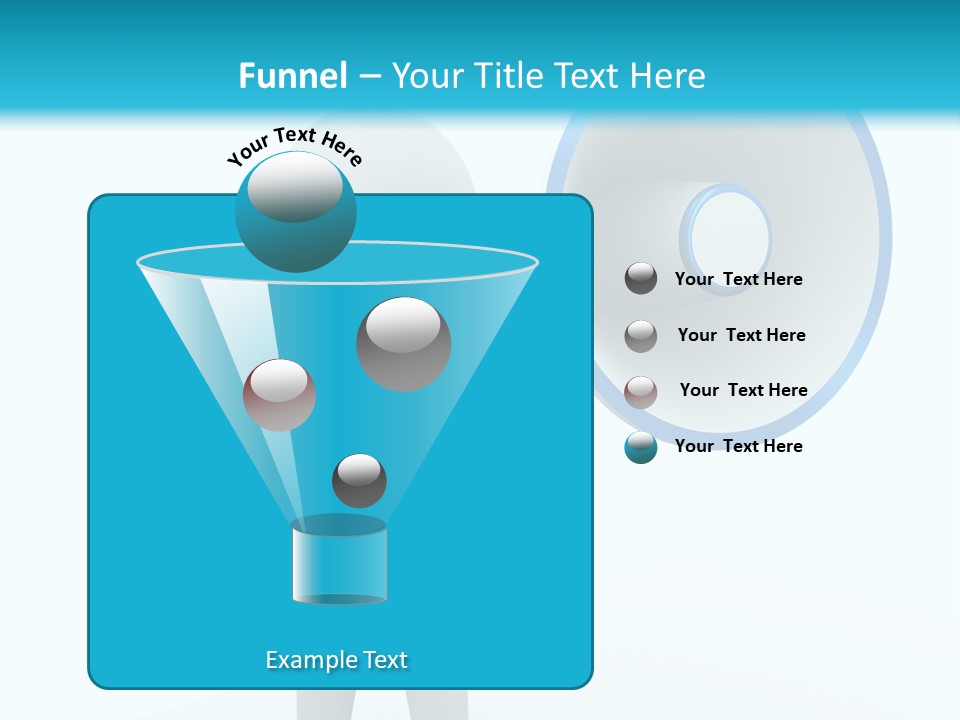 Man Blue Telling PowerPoint Template