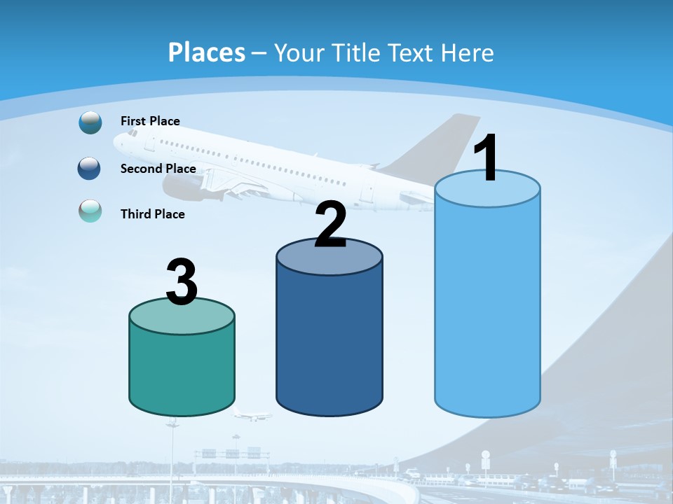 Traveler Aircraft Airline PowerPoint Template