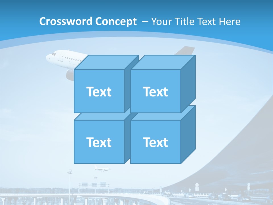 Traveler Aircraft Airline PowerPoint Template