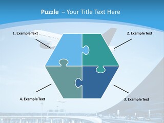 Traveler Aircraft Airline PowerPoint Template