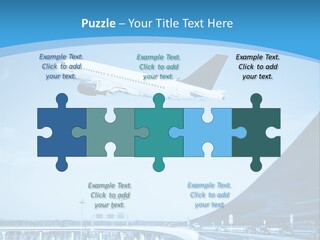 Traveler Aircraft Airline PowerPoint Template