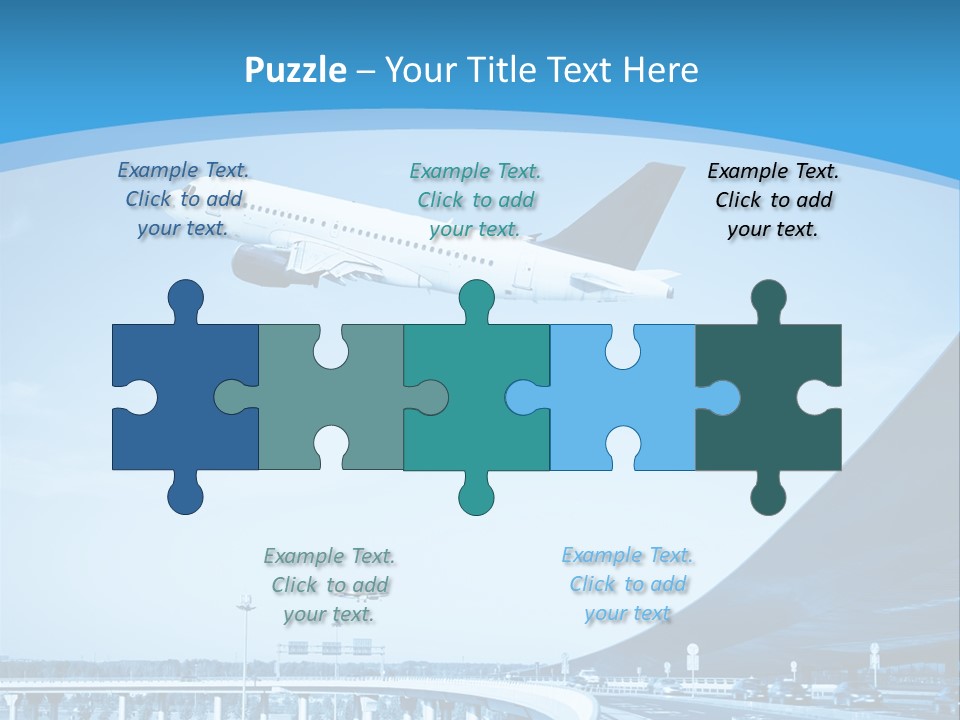 Traveler Aircraft Airline PowerPoint Template