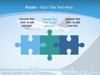 Traveler Aircraft Airline PowerPoint Template