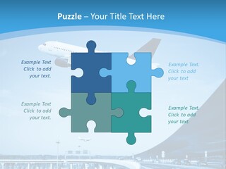 Traveler Aircraft Airline PowerPoint Template